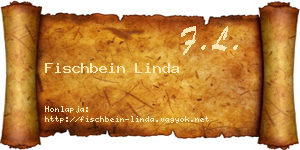 Fischbein Linda névjegykártya